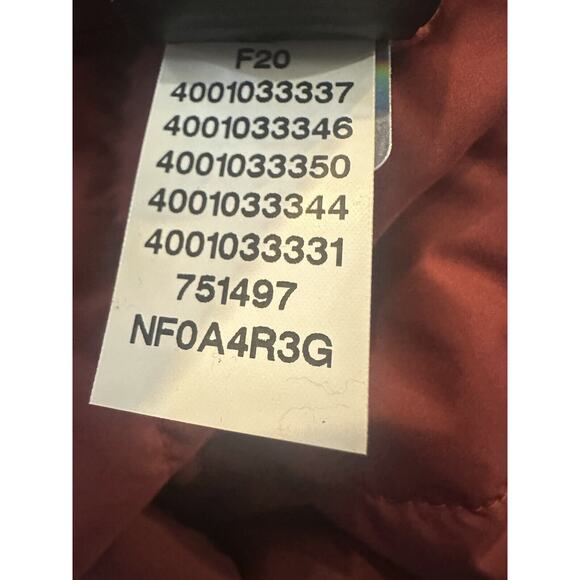 The North Face Women's Mossbud Insulated Reversible Vest Cordovan Fleece Small - Picture 15 of 16